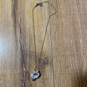 Swarovski hello kitty necklace